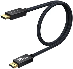 iVANKY 80Gbps 16K DisplayPort 2.1 Cable 3.3ft, DP to DP Cord Supports UHBR20 16K@60Hz 8K@240Hz 4K@540Hz HDCP 2.3 3D for Gaming Monitor PC Graphics iVANKY 80Gbps 16K DisplayPort 2.1 Cable 3.3ft, DP to DP Cord Supports UHBR20 16K@60Hz 8K@240Hz 4K@540Hz HDCP 2.3 3D for Gaming Monitor PC Graphics