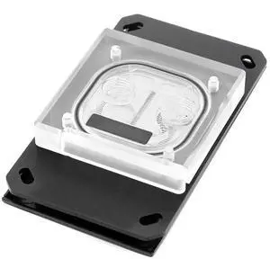 dracaena.io Water Cooling Block for Computer AM2 / AM2+ / AM3 / AM3+ / AM4 / FM2+ CPU, Copper Base with Micro Channel