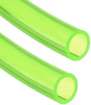 dracaena.io 4 meter/ 157.5 inch soft tube with PVC material, ID 3/8'' and OD 1/2'' - PVC pipe soft tube for Computer water cooling systems, Green