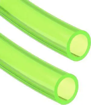 dracaena.io 4 Meter/ 157.5 inch Soft Tube with PVC Material, ID 3/8'' and OD 5/8'' - PVC Pipe Soft Tube for Computer Water Cooling Systems, Green
