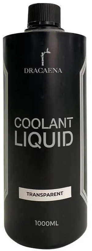 Dracaena.io 33.8oz/ 1000ml PC Cooling Fluid, Colored Liquid, New Formula Premixed Solution for Computer Cooling Systems (Transparent)