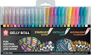 Sakura Gelly Roll Moonlight Pens Set of 15 Assorted Colours