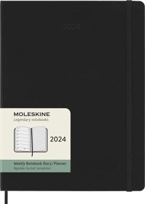 Moleskine Classic Notebook, Extra Large, Dotted, Black, Hard Cover (7.5 X  10) (Other) 