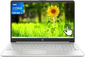 HP 2023 Newest 15.6" Touchscreen Laptop, 12th Gen Intel i3-1215U CPU (Up to 4.4GHz), 32GB RAM, 1TB SSD, 11 H Battery Life, Micro-Edge, Anti-Glare, Thin & Portable for Business, Win 11 Home S