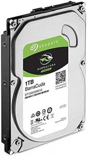 Seagate 1TB SATA 3.5 BarraCuda SingPk (ST1000DM010)