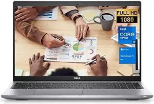 Dell Newest Precision 3560 Business Laptop Workstation, 15.6" FHD Screen, Intel Core i7-1185G7 vPro, NVIDIA Quadro T500, 32GB RAM, 1TB SSD, RGB Webcam, Backlit KB, FP Reader, Wi-Fi, Windows 11 Pro