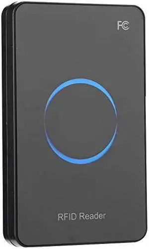 Archuu RF UHF RFID Card Reader Writer, 915Mhz RFID Reader Writer with LED Display Smart Contactless USB Interface Identification Card Reader, Card Reader Duplicator, Plug and Play