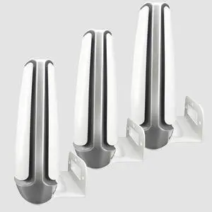 Orbi WiFi 6 Wall Mount, Sturdy Metal Made Stand Holder Bracket Compatible with Orbi Mesh WiFi 6 System RBK850 RBK851 RBK852 RBK853, RBRE963(3pcs)