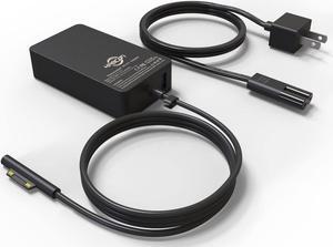 127W Charger for Microsoft Surface Book 3 2 1, Surface Laptop 6 5 Go2 Studio Go 4 3 2 1, Surface Pro 10 9 8 7+ X 7 6 5 4 3, Surface Go 3 2 1, 11FT Cord&Carry bag
