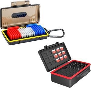 58 Slots Memory Card Holder + New Memory Card Case: Camera Memory Card Holder Memory Card Case