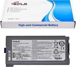 CF-VZSU46 Laptop Battery for Panasonic Toughbook CF-30 CF-31 CF-53 CF30 CF31 CF53 CFVZSU46 CF-VZSU46R CF-VZSU46S CF-VZSU72U CF-VZSU71U CF-VZSU1430U CF-VZSU46AU CF-VZSU46U CFVZSU46U 10.65V 8550mAh