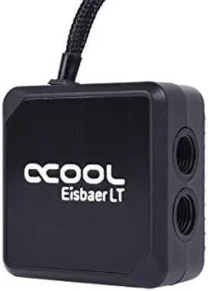Alphacool Eisbaer LT (Solo) CPU Water Block and Pump, Black