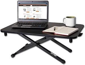 Victor Adjustable Laptop Standing Desk, 29"x18.5, Black