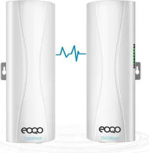 Gigabit Wireless Bridge for Starlink WiFi Extender - 1000Mbps 5.8GHz Point-to-Point Ethernet Bridges with 16dBi Antenna, 3KM Long Range Transmission - Extending Starlink Home Internet Network 2-Pack