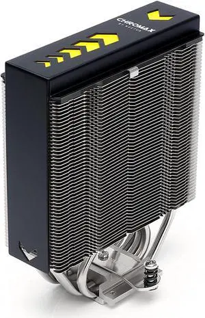 Noctua NH-U12S CPU Cooler with NA-HC1 chromax.Black.swap Heatsink Covers