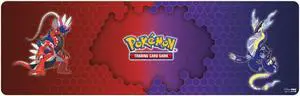 Ultra PRO - Koraidon & Miraidon 8ft Table Mat for Pokemon, Perfect as Oversized Desk Mat, or Mouse Pad for Gaming, Features Colorful Vibrant Awtwork, Soft Fabric Top Protects Cards from Scuffs
