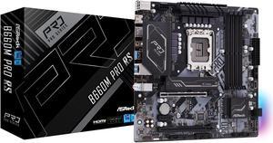 ASRock B660M Pro RS Intel B660 Series CPU (LGA1700) Compatible B660M MicroATX Motherboard