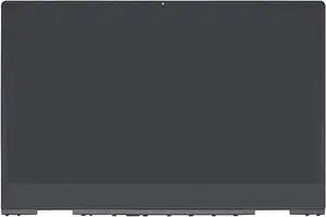 LCDOLED Replacement 15.6 inches FullHD 1920x1080 IPS LCD Display Touch Screen Digitizer Assembly Bezel with Control Board for HP Envy x360 15-ds1010nr 15-ds1063cl 15-ds1077nr 15-ds1086nr 15-ds1097nr