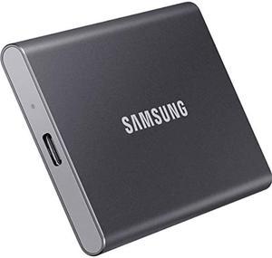Samsung T7 Portable SSD - 1 TB - USB 3.2 Gen.2 Externe SSD Titan Gray (MU-PC1T0T/WW)
