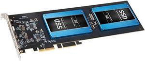 SoNNeT Tempo 2.5" SATA SSD RAID PCIe Card (FUS-SSD-2RAID-E)