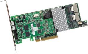 LSI Logic Megaraid Eight-Port 6Gb/s PCI Express 3.0 SATA+SAS RAID Controller LSI00330