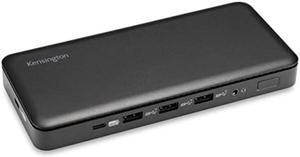 Kensington Triple Display USB-C Docking Station with 85W PD for Dell, HP, Lenovo, Acer, ASUS, Razer, Surface, MacOS (K33480NA) Black