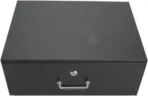 Cables Direct Online Server Network Cabinet Case 19" Rack Mount Locking Lockable Deep Drawer with 4U