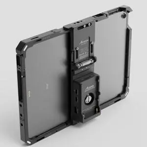 Accsoon PowerCage II for iPad Pro-12.9'' Protection Cage, 10mm Adjustable Power Case iPad, Compatible with iPad Pro(Gen 3, 4, 5, 6), Protection&Power Supply Accessory-Easy to Use