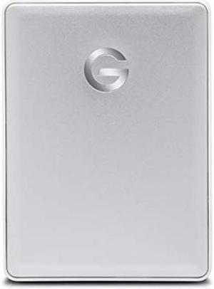 G-Technology 1TB G-DRIVE Mobile USB 3.0 Portable External Hard Drive, Silver - 0G06071