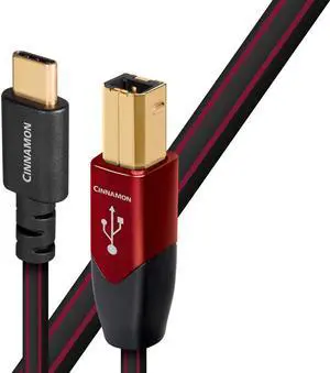 AudioQuest Cinnamon USB B to Type C Cable 1.5m USB B to C Cable