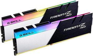 G.Skill Trident Z Neo Series (Intel XMP) DDR4 RAM 32GB (2x16GB) 3600MT/s CL16-19-19-39 1.35V Desktop Computer Memory UDIMM (F4-3600C16D-32GTZNC)