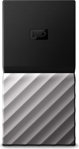 WD 512GB My Passport SSD Portable Storage - USB 3.1 - Black-Gray - WDBKVX5120PSL-WESN