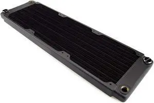 XSPC TX360 Crossflow Ultra Thin Radiator, 120mm x 3, Triple Fan, Black