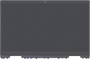 LCDOLED Replacement for HP Pavilion x360 14m-dy0013dx 14m-dy0023dx 14m-dy0033dx 14m-dy0113dx M45012-001 M45013-001 14.0 inches FHD IPS LCD Display Touch Screen Digitizer Assembly Bezel with Board