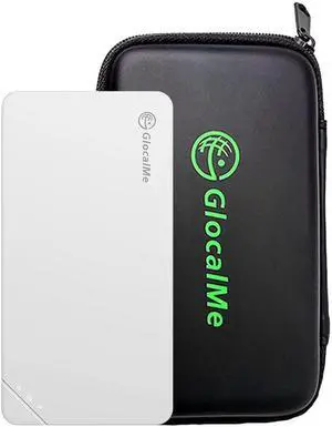 GlocalMe U3 Mobile Hotspot & Protective Case, Wireless Portable WiFi for Travel in 140+ Countries, No SIM Card Needed,Smart Local Network Auto-Selection, High Speed WiFi with US 8GB & Global 1GB Data