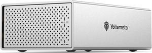 Yottamaster 2 Bay RAID Hard Drive Enclosure, Aluminum USB3.0 RAID Enclosure for 3.5 & 2.5 Inch SATA HDD/SSD, Support 32TB(2x16TB) Direct Attached Storage DAS RAID1/JBOD/Normal [PS200RU3]