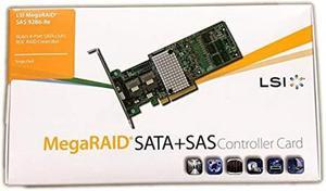 Broadcom LSI MegaRAID 9286-8e SAS SATA ROC RAID External Storage Controller LSI00332 8 Port L5-25421-20 (Retail Pack)