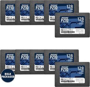 Patriot Memory P210 SATA 3 128GB SSD 2.5 Inch Internal Solid State Drive Bulk Packaged 10 Pack - P210S128G2510B