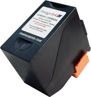 PostageInk.com ISINK34 / IMINK34 Sure.Jet # 4135554T Non-OEM Ink Cartridge Replacement for IS330, IS350, IS420, IS440, IS460, IS480 and IS490 Postage Meters
