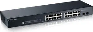 Zyxel 24-Port Gigabit Ethernet Switch | Smart-Managed | Rackmount [GS1900-24]