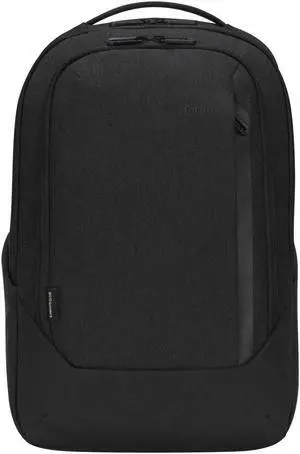 Targus 15.6" Cypress Hero Backpack with EcoSmart, Black - Eco-Friendly Laptop Backpack Designed for Business Travelers, Work, College, Fits up to 15.6" Laptops (TBB586GL)