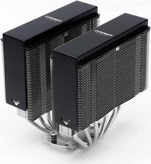 Noctua NH-D15 chromax.Black CPU Cooler with NA-HC4 chromax.Black Heatsink Covers
