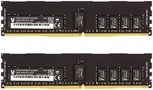 v-Color DDR4 32GB (2 x 16GB) Hynix IC 2933MHz(PC3-23400) R-DIMM for Apple Mac Pro 2019 ECC Registered DIMM Dual Rank 2Rx8 1.2V CL21 Server Memory Ram Module Upgrade (VHA21ASDR8G8T-AG29RD)