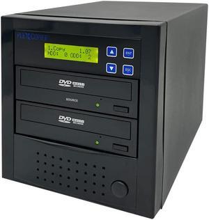 PlexCopier 24X 1 to 1 CD DVD M-Disc Supported Duplicator Copier Tower with Free Copy Protection