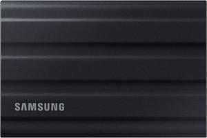 Samsung Portable SSD T7 Shield, 1TB, USB 3.2 Gen.2, 1050MB/s Read, 1000MB/s Write, Robust External Hard Drive Outdoor for Mac, PC and Smartphone, Black, MU-PE1T0S/EU