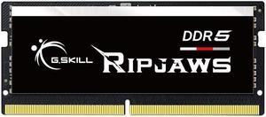 G.SKILL Ripjaws DDR5 SO-DIMM Series DDR5 RAM 32GB (1x32GB) 5600MT/s CL40-40-40-89 1.10V Unbuffered Non-ECC Notebook/Laptop Memory SODIMM (F5-5600S4040A32GX1-RS)