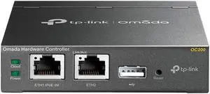 TP-Link Omada Hardware Controller | SDN Integrated | PoE Powered | Manage Up to 100 Devices | Easy & Intelligent Network Monitor & Maintenance | Cloud Access & Omada App (OC200)