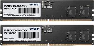 Patriot Signature Line Series DDR5 32GB (2 x 16GB) 4800MHz UDIMM Kit - PSD532G4800K