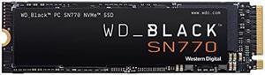 Western Digital WD_BLACK 2TB SN770 NVMe Internal Gaming SSD Solid State Drive - Gen4 PCIe, M.2 2280, Up to 5,150 MB/s - WDS200T3X0E