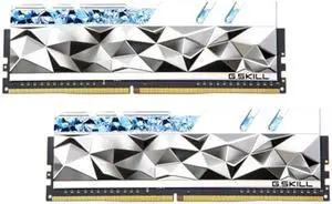 G.SKILL Trident Z Royal Elite Series (Intel XMP) DDR4 RAM 16GB (2x8GB) 3600MT/s CL16-19-19-39 1.35V Desktop Computer Memory UDIMM - Silver (F4-3600C16D-16GTESC)